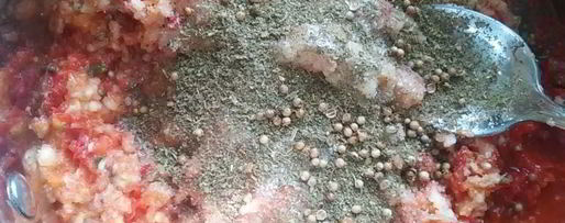 Шаг 5: аджики остринка