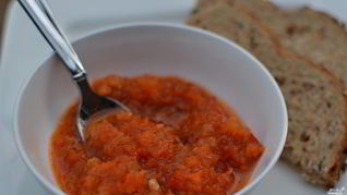 Рецепт Аджики с яблоками