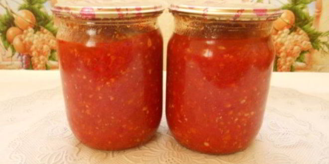 Рецепт аджики украинской на зиму