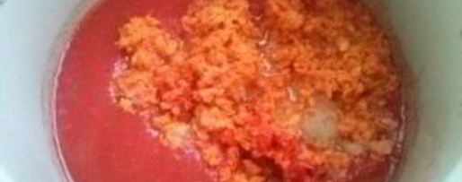 Шаг 3: аджики вареной