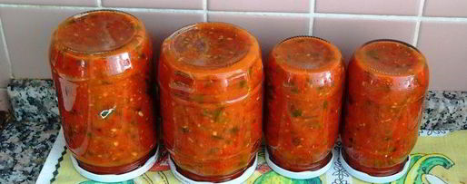 Шаг 3: ароматной аджики со сливами и травами