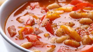 Рецепт Фасоли в домашней аджике