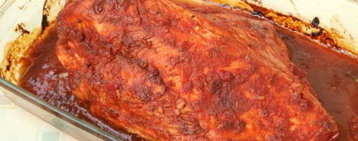 Шаг 3: филе индейки запеченное в томатно-соевом соусе с аджикой