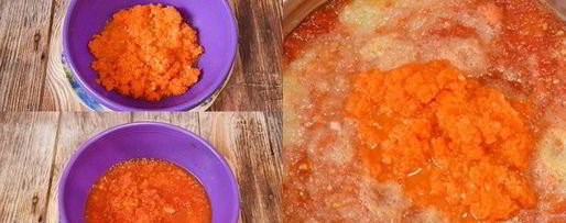 Шаг 2: кабачковой аджики всегда мало