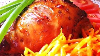 Рецепт Курицы с медом и аджикой