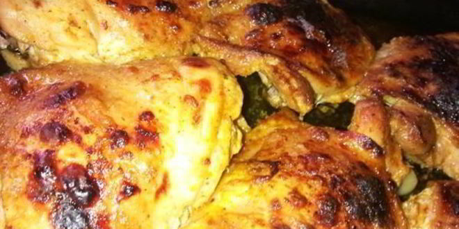 Рецепт курицы с медом и аджикой