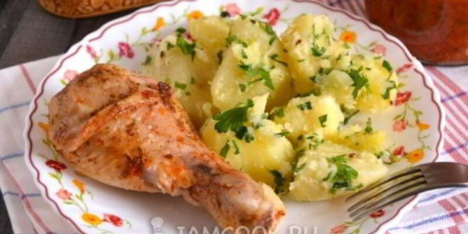 Рецепт курицы, запеченной с аджикой