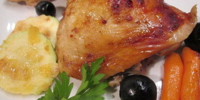 Рецепт курочки-гриля под маринадом из аджики