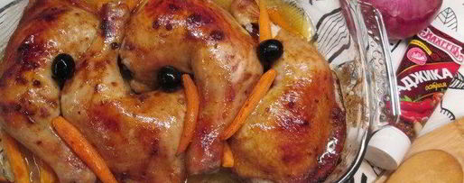 Шаг 3: курочки-гриля под маринадом из аджики