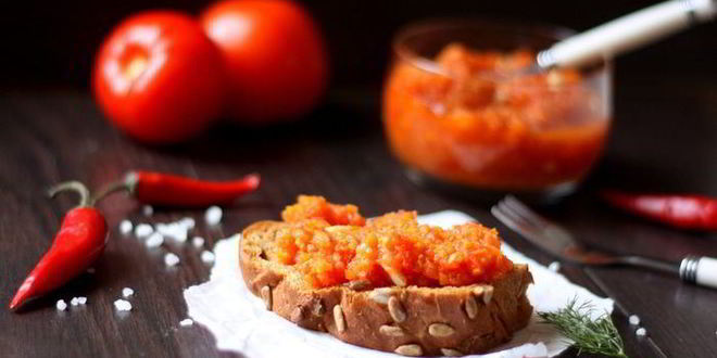 Рецепт маминой аджики