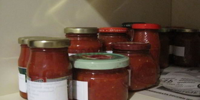 Рецепт математического соуса лечо-аджика