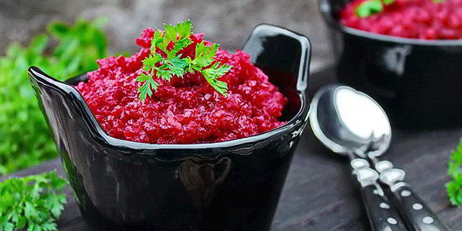 Рецепт острой аджики из свеклы на зиму