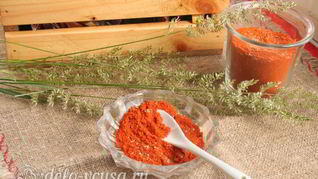 Рецепт Сухой аджики