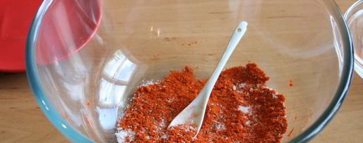 Шаг 1: сухой аджики