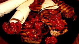 Рецепт Свинины-гриля в аджике