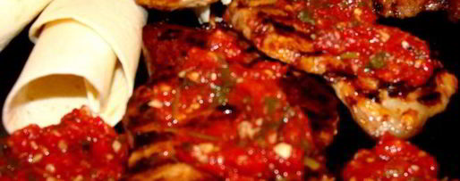 Шаг 4: свинины-гриля в аджике