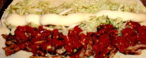 Шаг 5: свинины-гриля в аджике