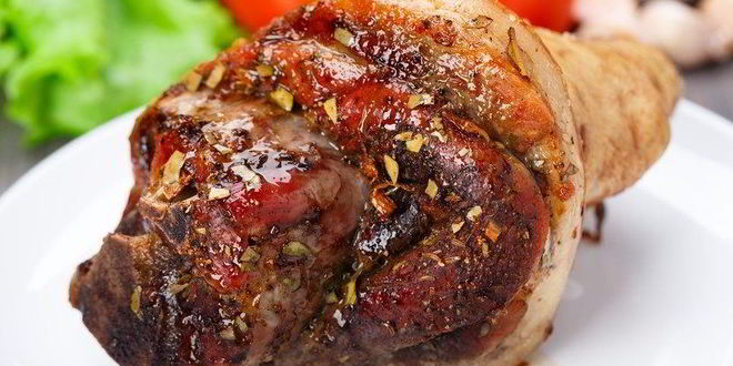 Рецепт свинины в аджике в духовке