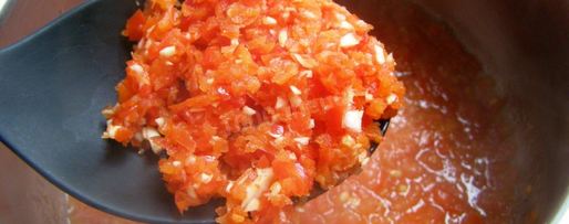 Шаг 8: заманихи из помидор на зиму аджика