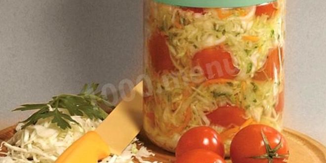 Рецепт ассорти из овощей без стерилизации