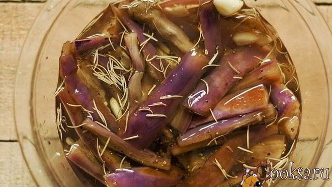 Рецепт Баклажанов по-корейски в уксусе на зиму