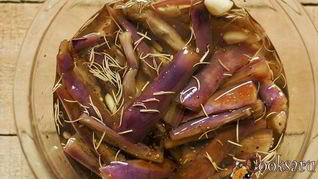 Рецепт Баклажанов по-корейски в уксусе на зиму