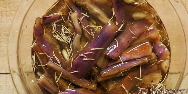 Рецепт баклажанов по-корейски в уксусе на зиму