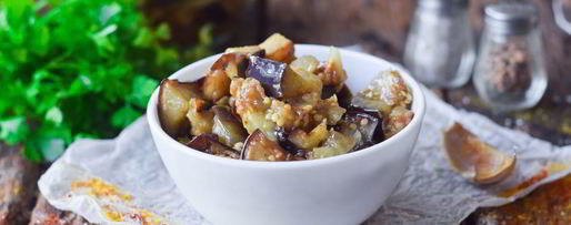 Шаг 6: баклажанов с чесноком на зиму