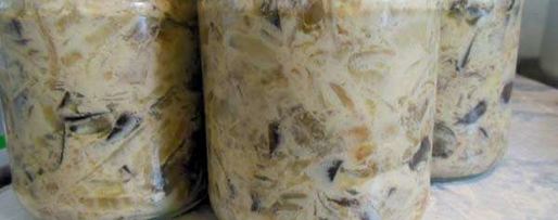 Шаг 4: баклажанов с майонезом на зиму