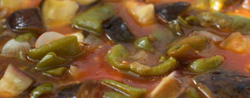 Шаг 7: баклажанов с перцем на зиму