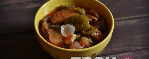 Шаг 8: баклажанов с перцем на зиму