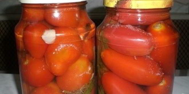 Рецепт болгарских помидоров на зиму