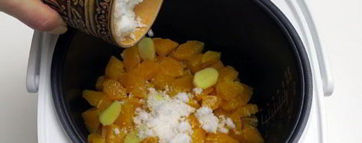 Шаг 1: апельсинового джема в мультиварке