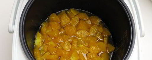 Шаг 3: апельсинового джема в мультиварке