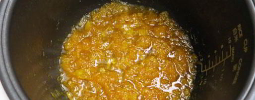 Шаг 5: апельсинового джема в мультиварке