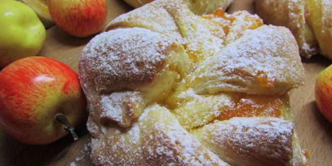 Рецепт булочек с абрикосовым джемом