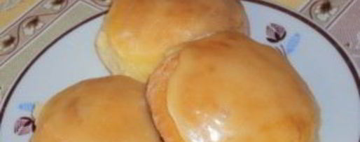 Шаг 5: булочек с джемом из дрожжевого теста