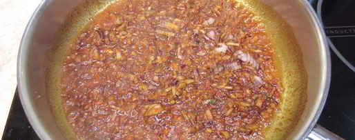 Шаг 6: чатней из абрикосового джема