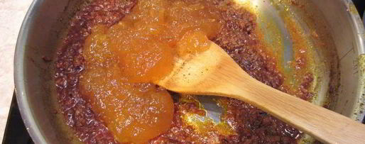 Шаг 8: чатней из абрикосового джема