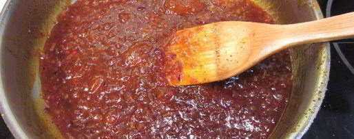 Шаг 9: чатней из абрикосового джема