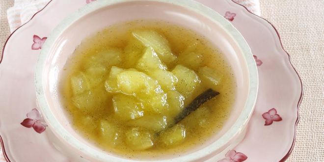 Рецепт дынного джема с куркумой и ванилью