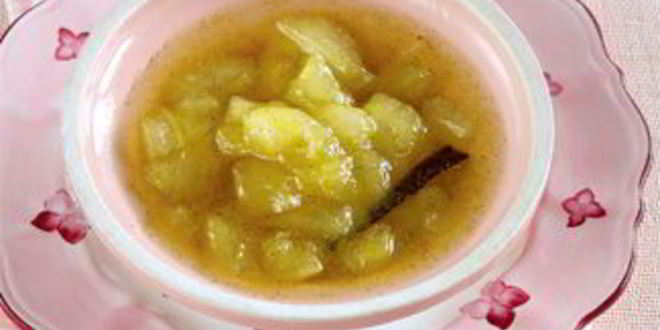 Рецепт дынного джема с куркумой и ванилью