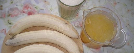 Шаг 3: джема из бананов, апельсинов и лимонов