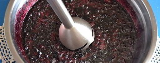 Шаг 5: джема из черники