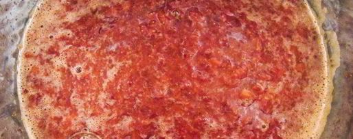 Шаг 3: джема из клубники