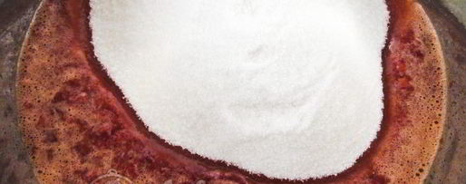 Шаг 4: джема из клубники