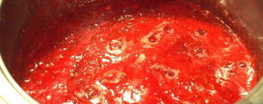 Шаг 3: джема из яблок и калины