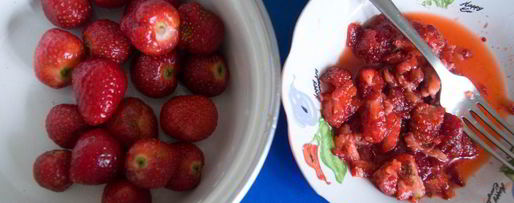 Шаг 1: джема клубничного