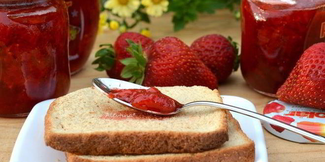 Рецепт клубнично-ванильного джем