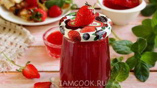 Рецепт Клубничного джема с пектином